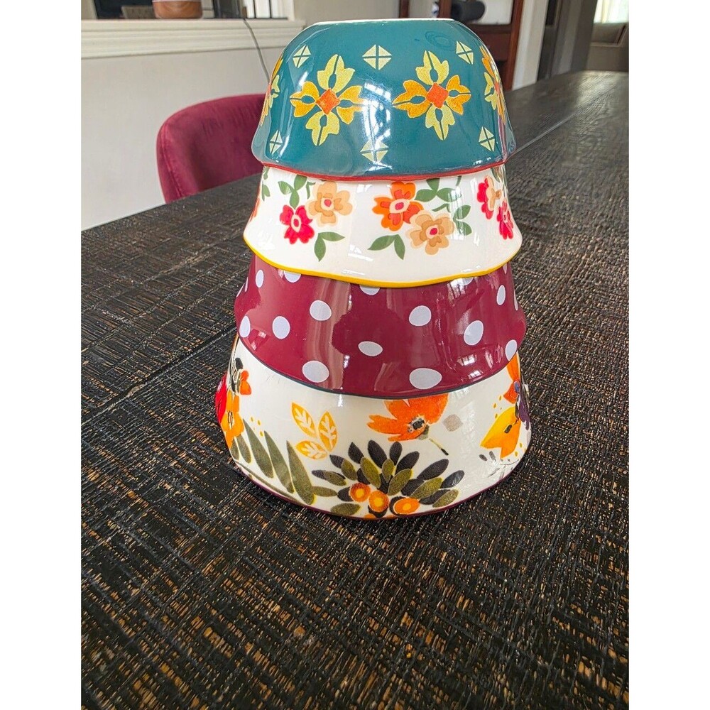 Pioneer Woman Autumn Harvest Nesting Measuring cups Set Of 4
